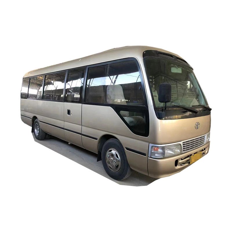 New Arrival Luxury Coaches Used Coaster Bus 30 Seaters Rhd T0y0ta Coaster Diesel Power Passenger City Buses for Sale